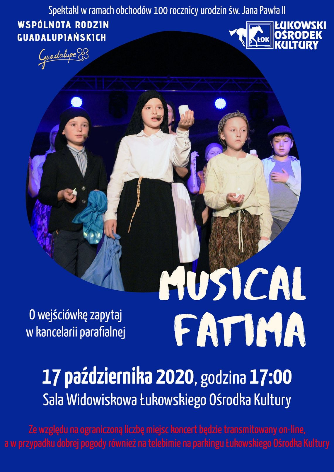 Musical „Fatima” w ŁOK /17 października 2020