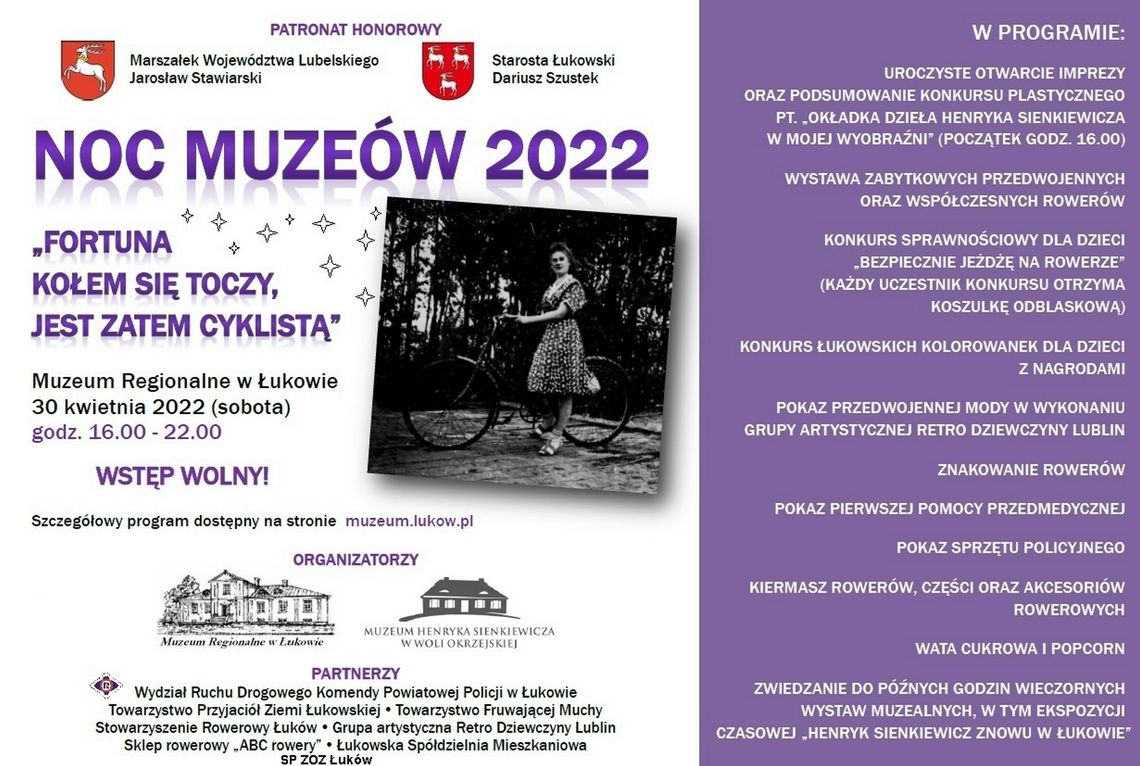 Muzeum Regionalne: Zaproszenie na Noc Muzeów /program/