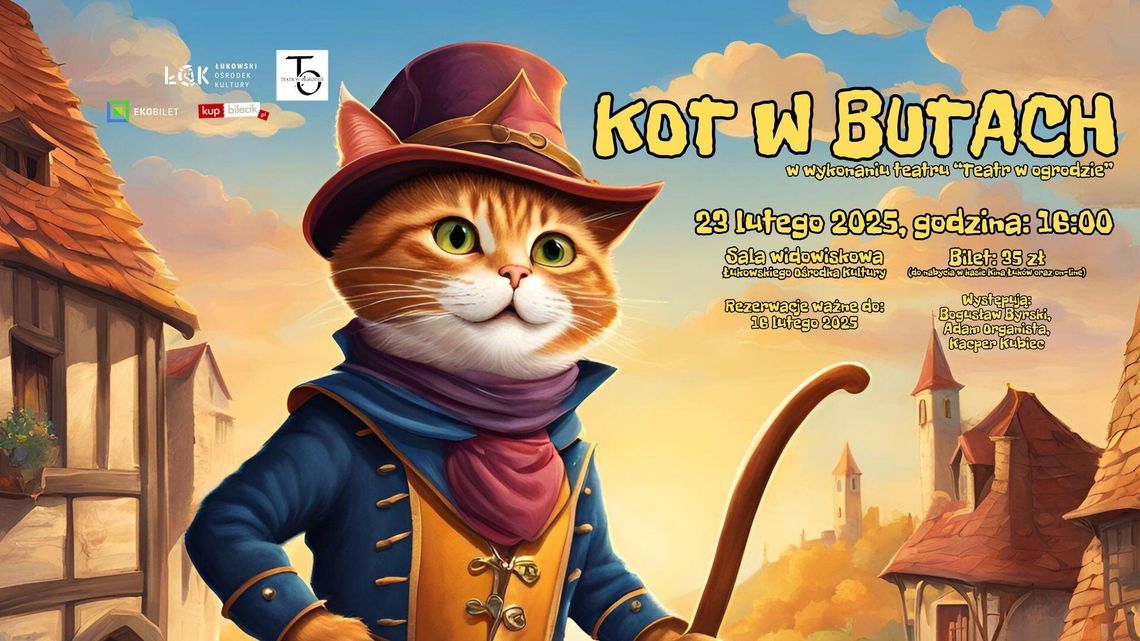 Niedziela z teatrem: „Kot w butach” /23.02.25