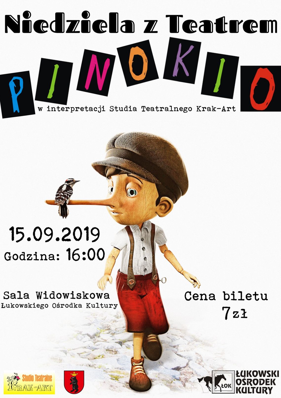 Niedziela z Teatrem "Pinokio" /15 września 2019