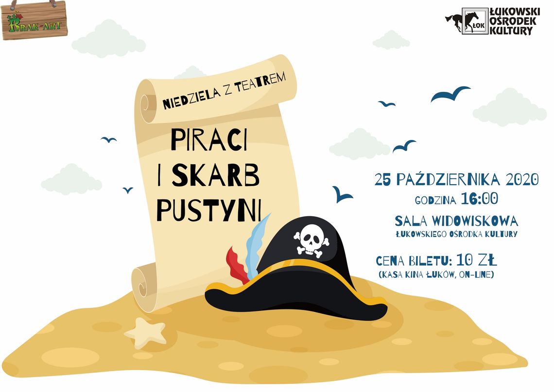 Niedziela z Teatrem "Piraci i skarb pustyni" /25 października 2020