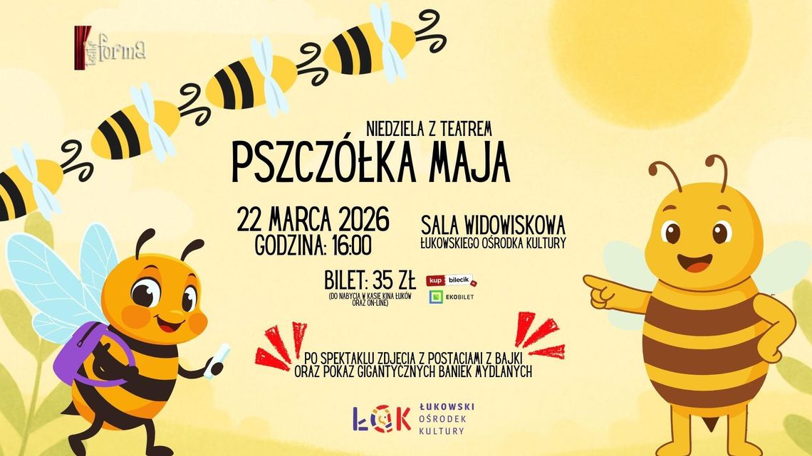 Niedziela z teatrem: Pszczółka Maja /22.03.26