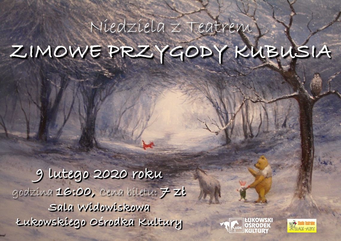 Niedziela z Teatrem "Zimowe przygody Kubusia" /9 lutego 2020