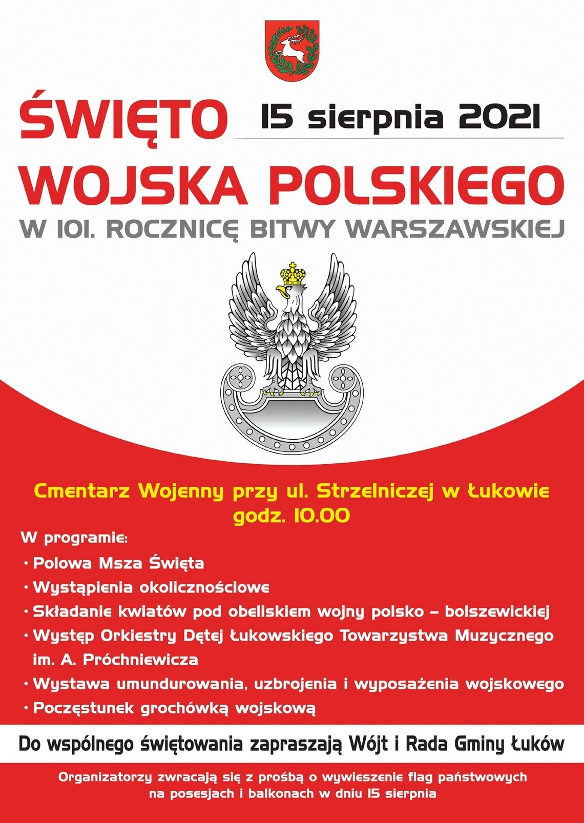 Obchody Święta Wojska Polskiego w 101. rocznicę Bitwy Warszawskiej