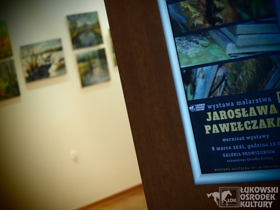 Otwarcie wystawy malarstwa Jarosława Pawełczaka w Galerii PROwizorium [FOTO]