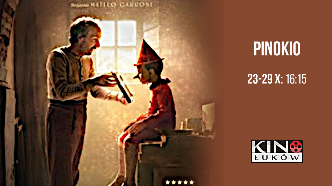 "Pinokio" w Kinie Łuków /od 23 października 2020