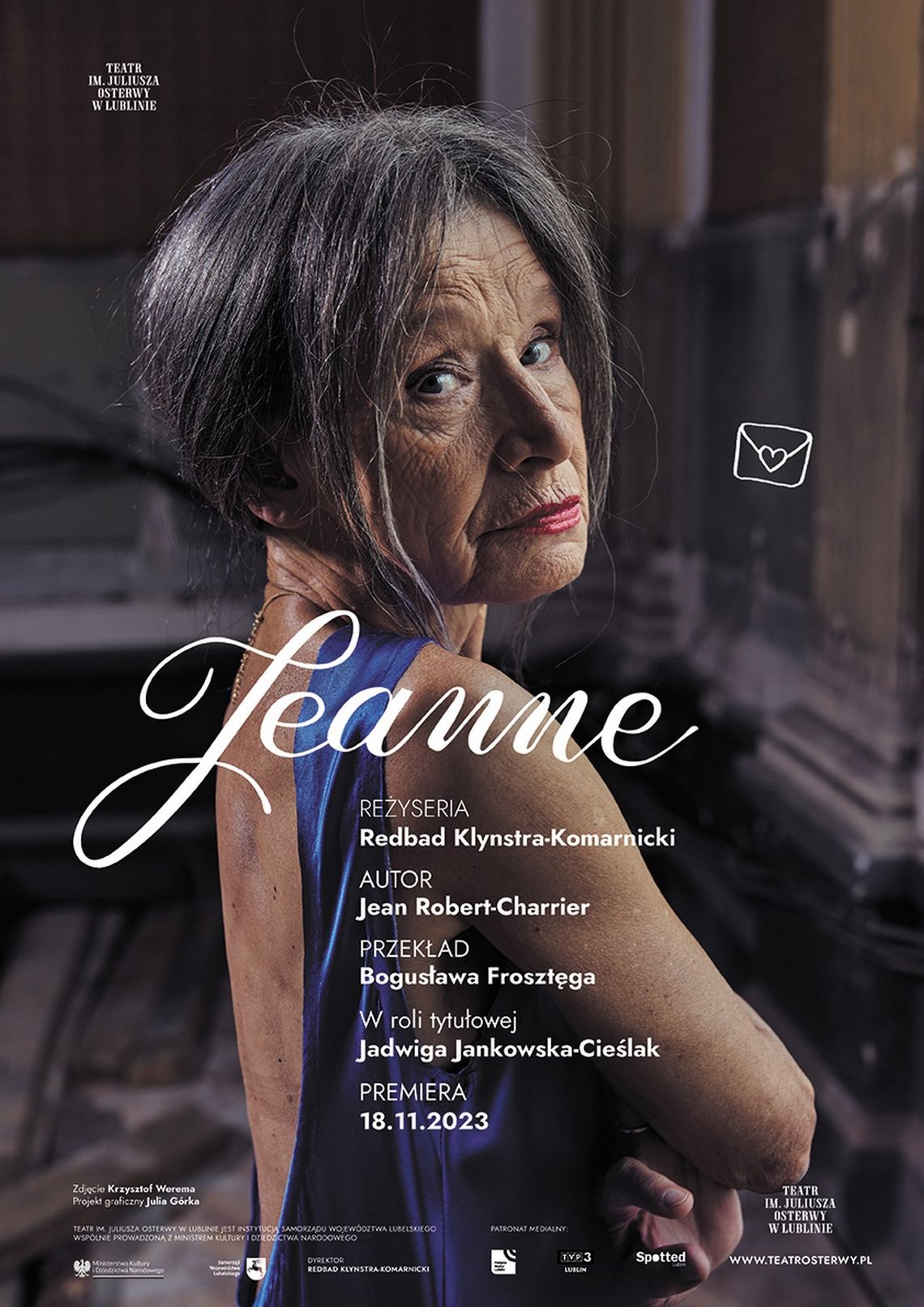 Premiera spektaklu „Jeanne” w Teatrze im. Juliusza Osterwy w Lublinie