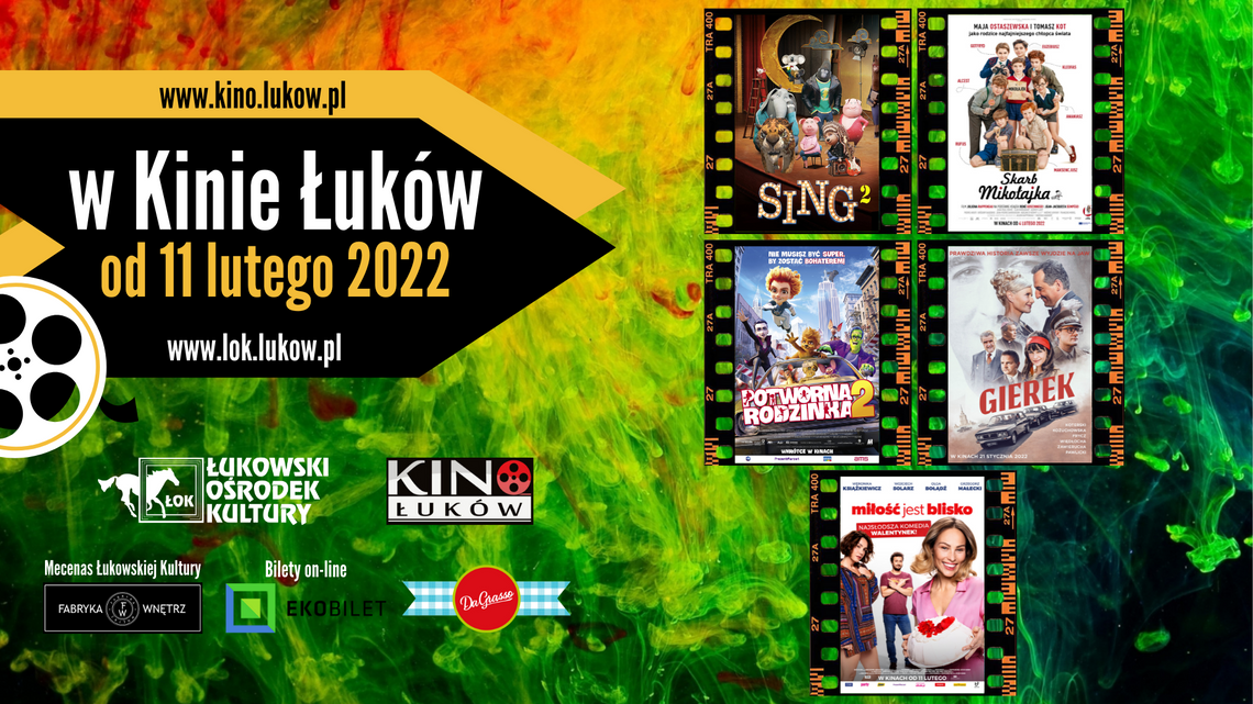 Propozycje Kina Łuków /11-17 lutego 2022