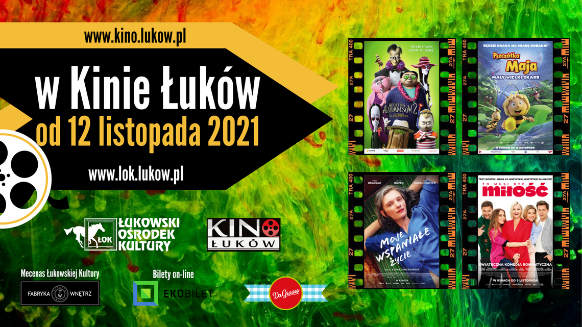 Propozycje Kina Łuków /12-18 listopada 2021