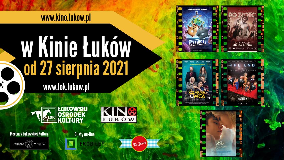 Propozycje Kina Łuków /27 sierpnia-2 września 2021