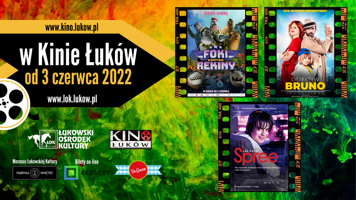 Propozycje Kina Łuków 3-9 czerwca 2022