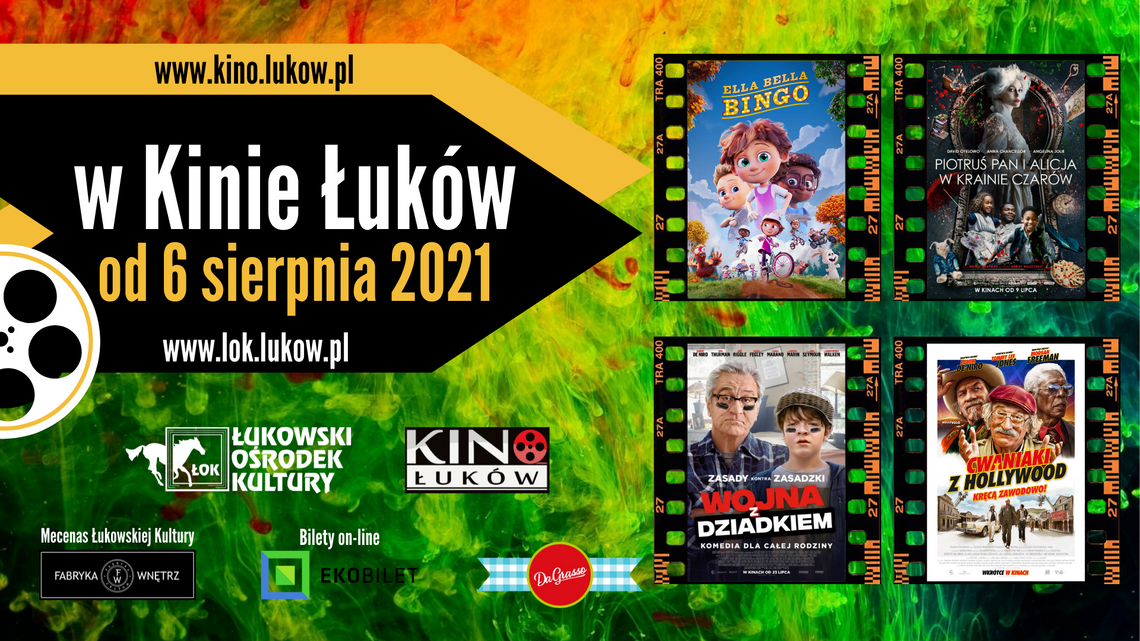 Propozycje Kina Łuków /6-12 sierpnia 2021