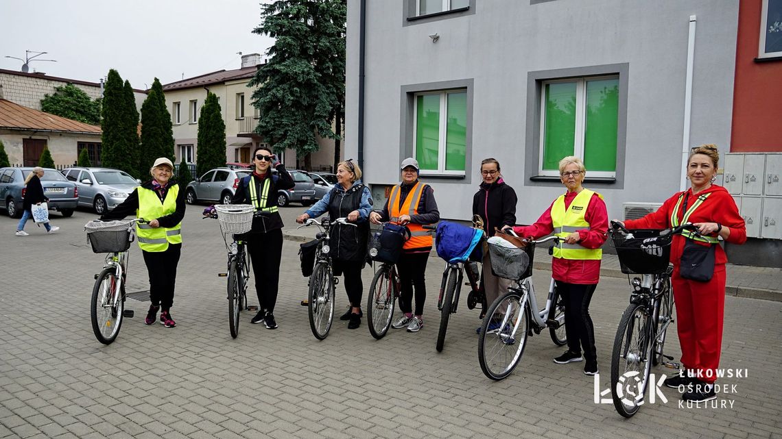 Rajd rowerowy Łukowskiego Uniwersytetu Trzeciego Wieku