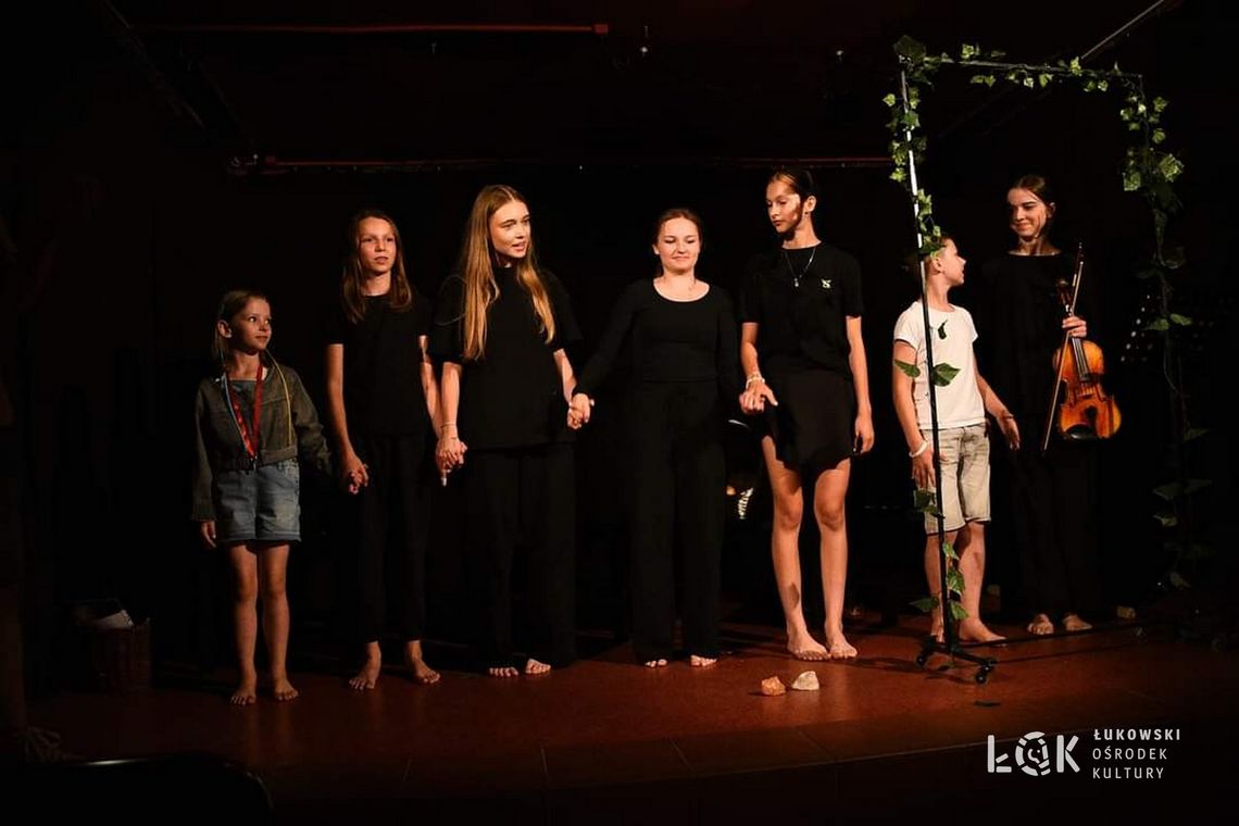 Recytatorzy ŁOK na Wyżynie Teatralnej w Rudce