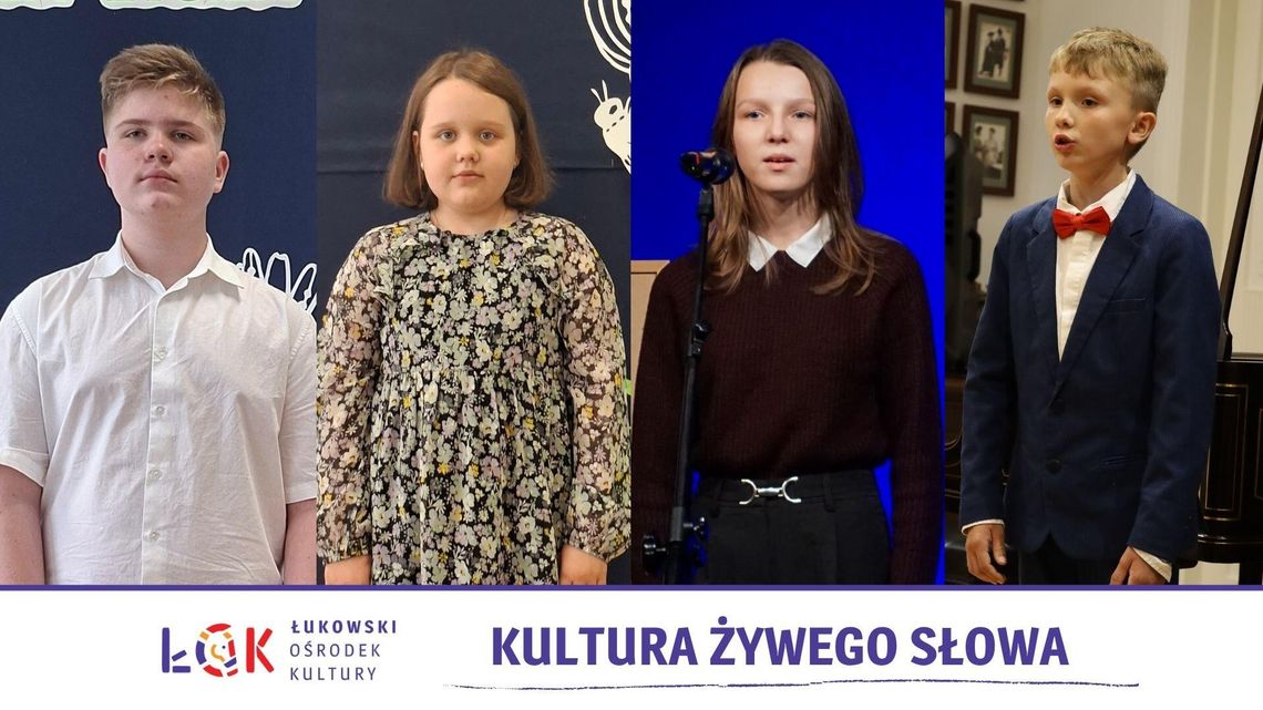 Recytatorzy ŁOK nagrodzeni podczas XXI Konkursu Marianny Bocian [FOTO]