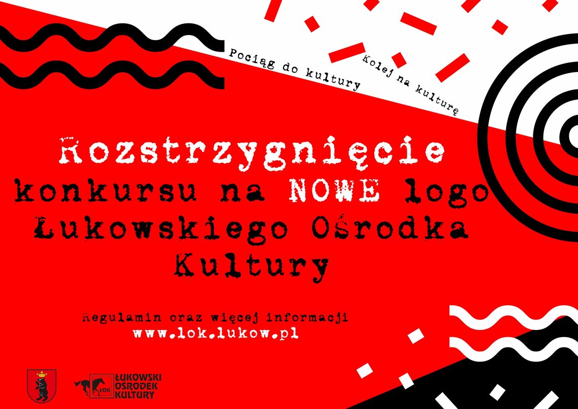 Rozstrzygnięcie konkursu na nowe logo Łukowskiego Ośrodka Kultury