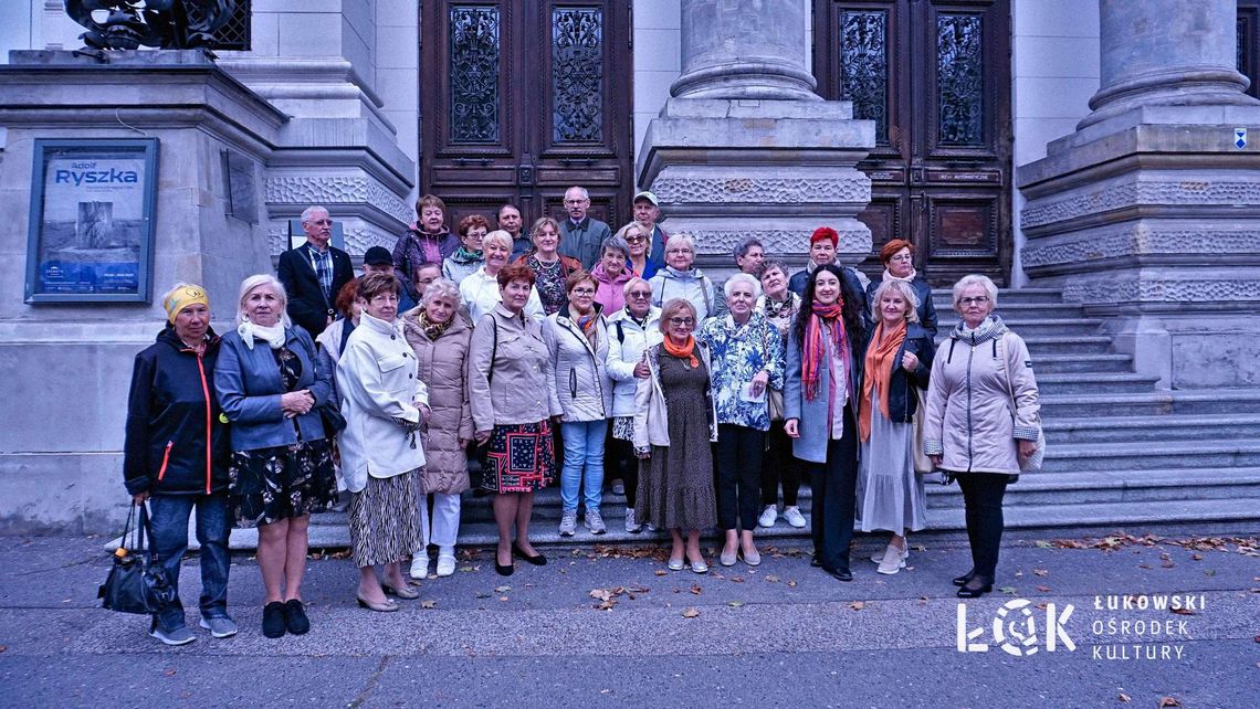 Słuchacze ŁUTW w Och-Teatr w Warszawie i Narodowej Galerii Sztuki [FOTO]