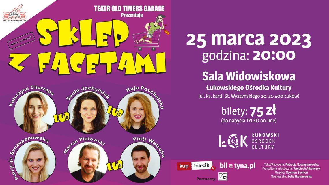 Spektakl teatralny: Sklep z facetami /25.03.23