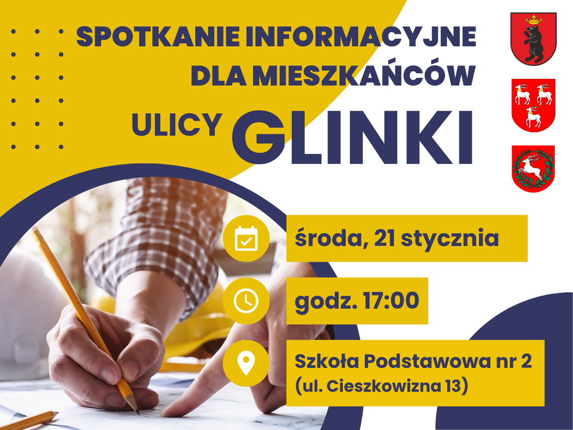 Spotkanie dla mieszkańców ul. Glinki /21.01.26