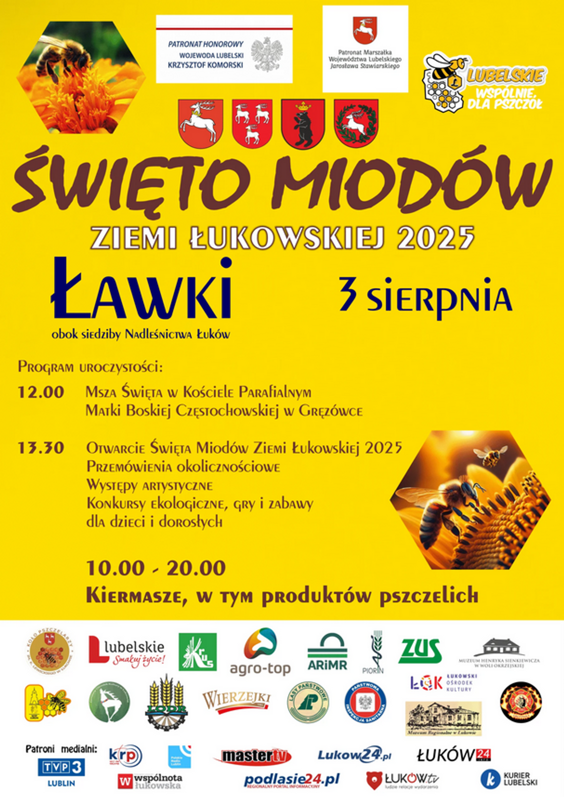 Święto Miodów Ziemi Łukowskiej 2025 Święto Miodów Ziemi Łukowskiej 2025