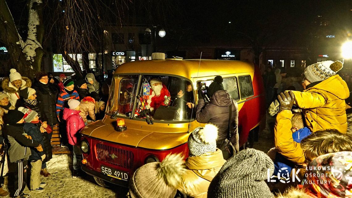 Święty Mikołaj zawitał do Łukowa!