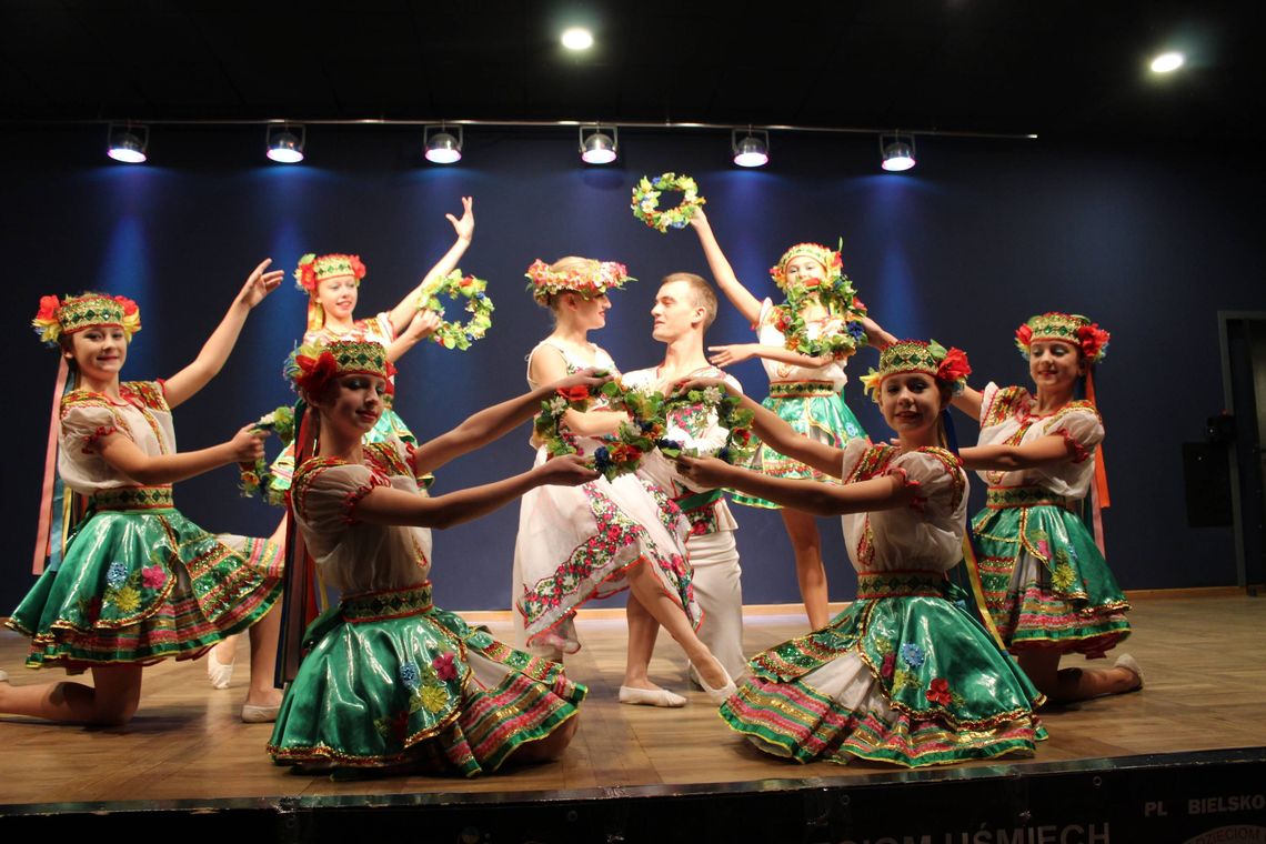 Teatru Tańca „Kwieciste Gwiazdy” z Ukrainy w Łukowskim Ośrodku Kultury