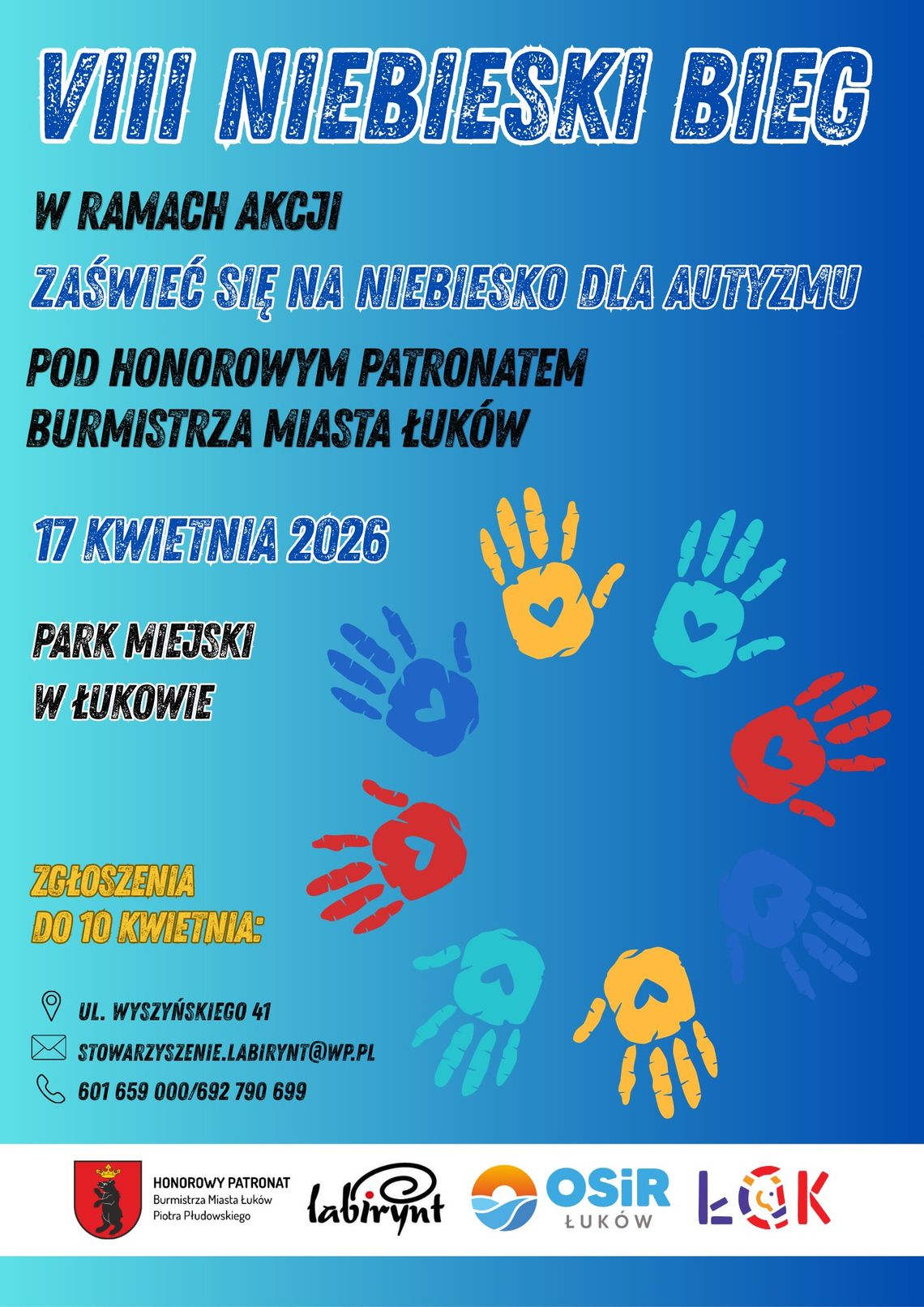 VIII Niebieski Bieg w Łukowie /17.04.26