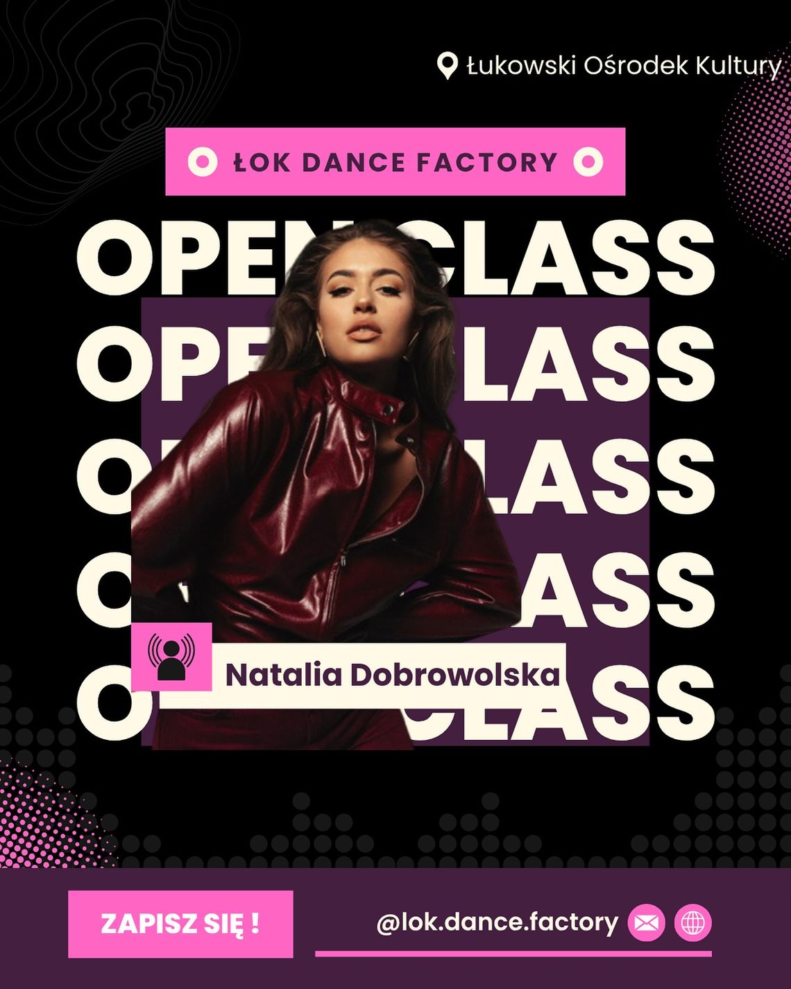 Warsztaty ŁOK Dance Factory Open Class w ŁOK /14.08.25