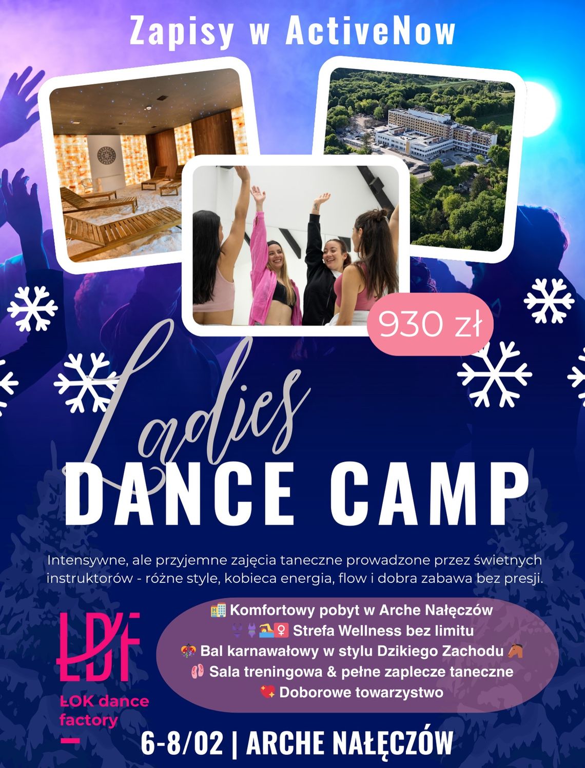 Warsztaty taneczne Ladies Dance Camp w Nałęczowie /6-8.02.26