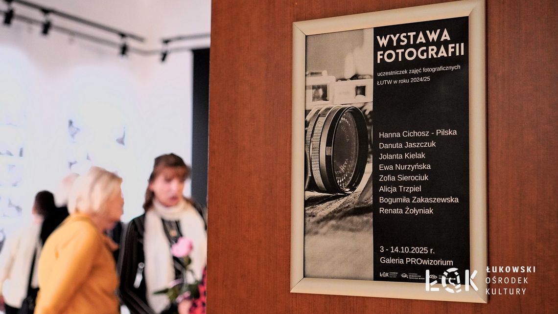 Wernisaż wystawy fotografii ŁUTW