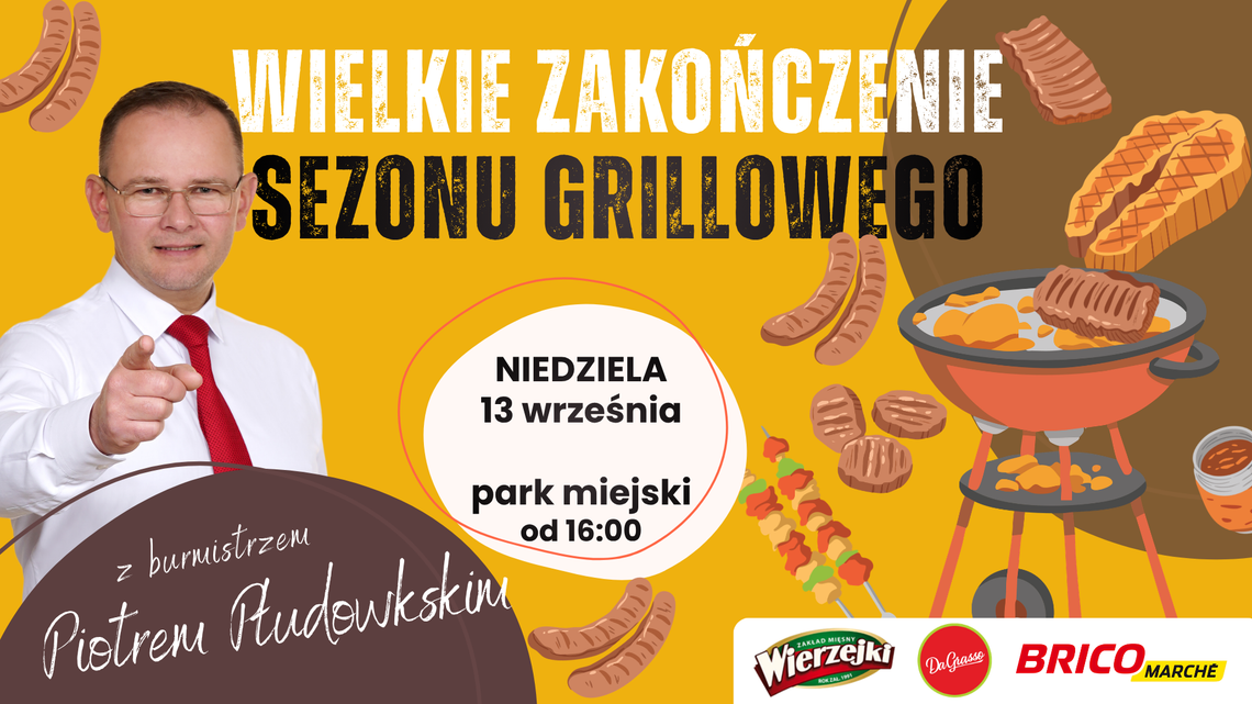 Wielkie zakończenie Sezonu Grillowego z Burmistrzem! Wielkie zakończenie Sezonu Grillowego z Burmistrzem!