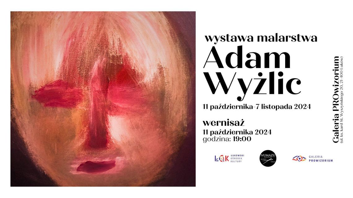 Wystawa malarstwa: Adam Wyżlic /11.10-7.11.24