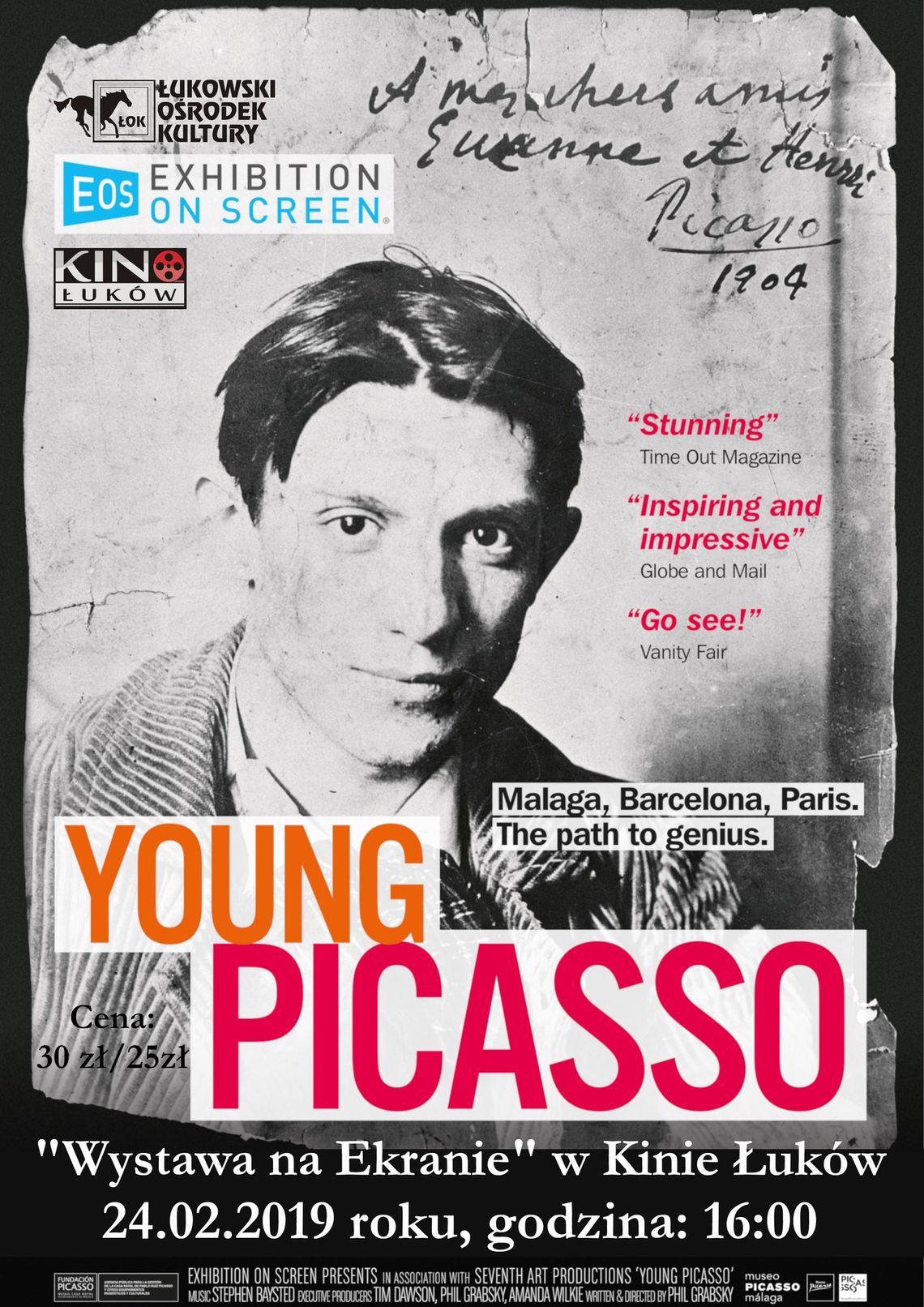 Wystawa na ekranie "Młody Picasso" w Kinie Łuków /24 lutego 2019
