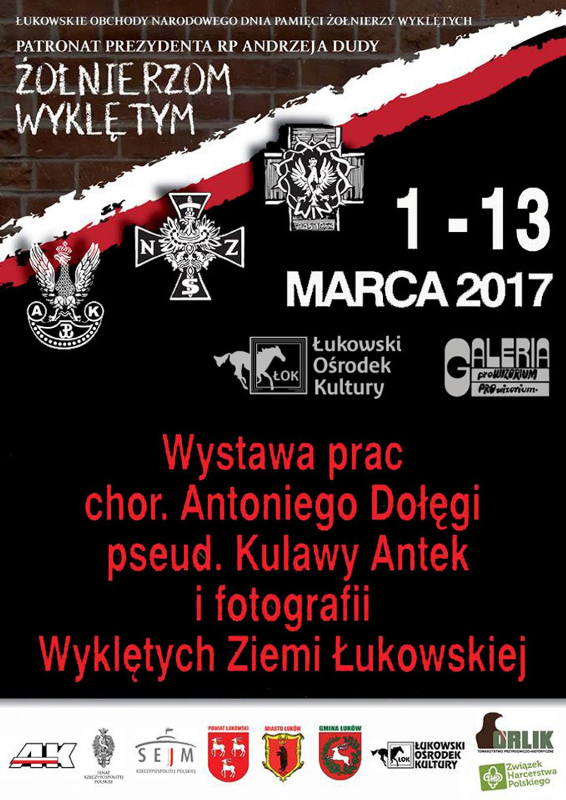 Wystawa o Żołnierzach Wyklętych /1-13.03.2017