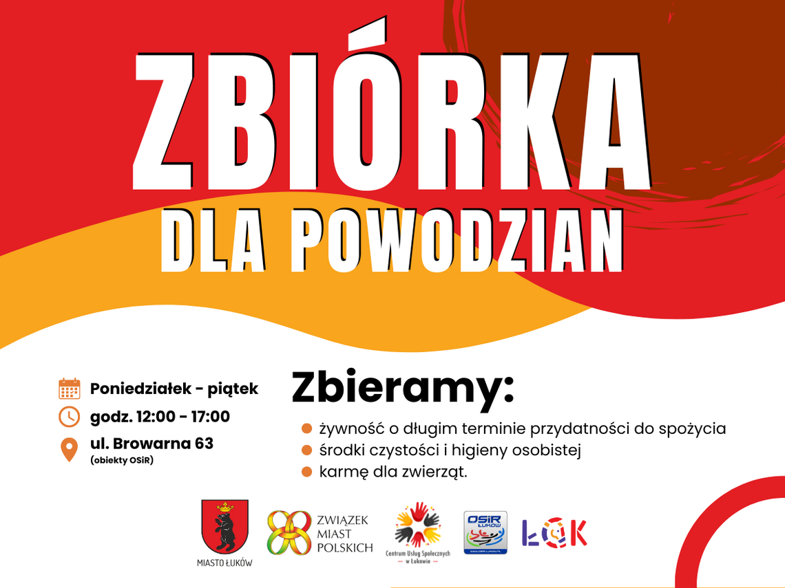 Zbiórka humanitarna dla powodzian