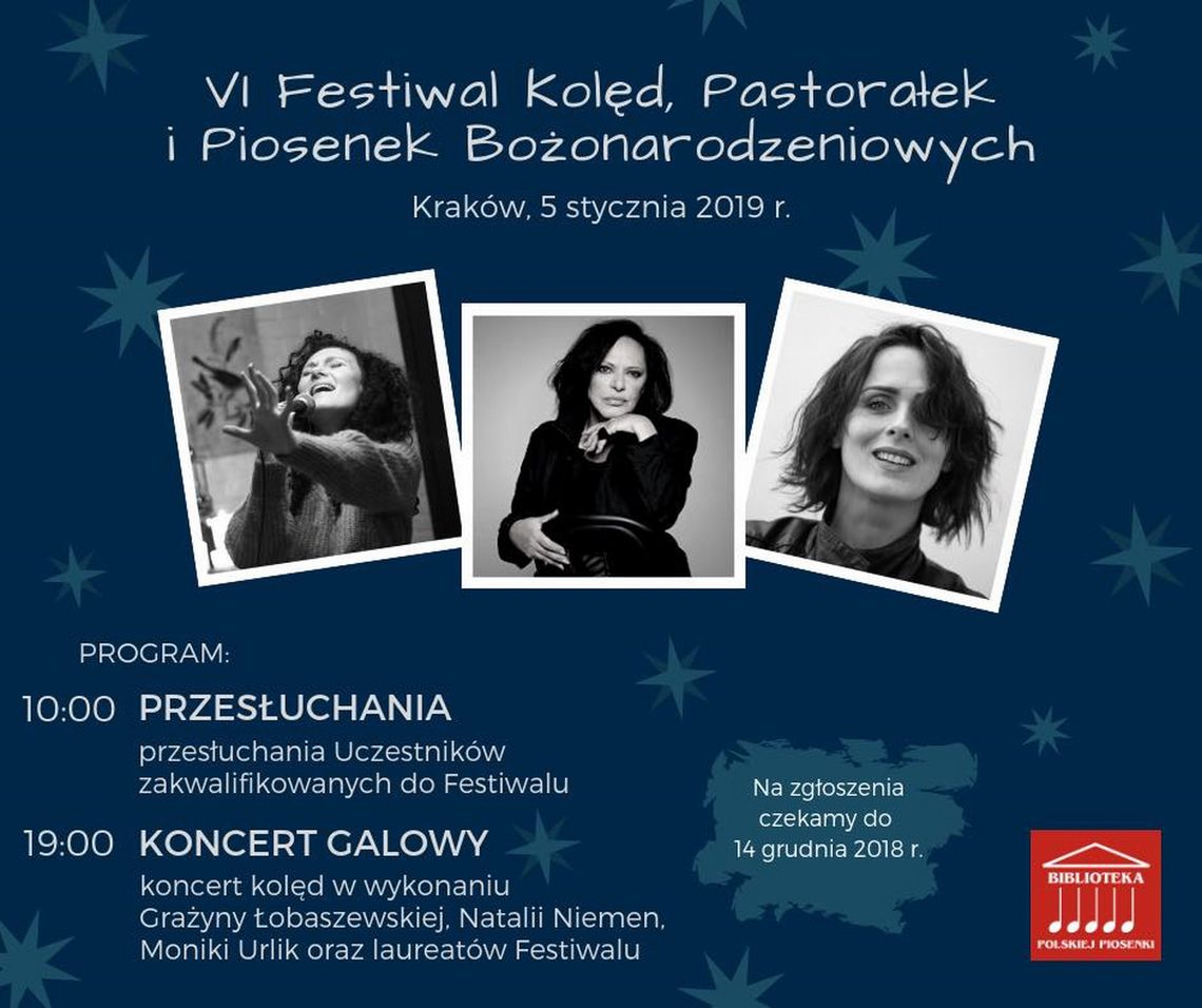 Zuzia Bochman pojedzie na Festiwal do Krakowa !