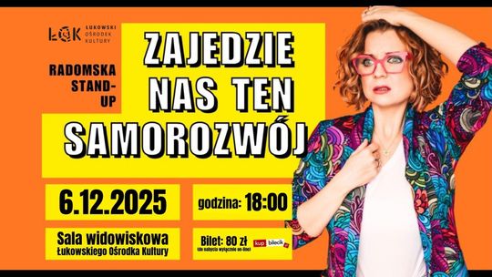 Aleksandra Radomska ''Zajedzie nas ten samorozwój"