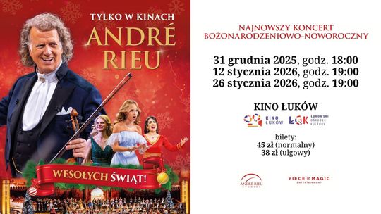 „André Rieu. Wesołych Świąt!” w Kinie Łuków