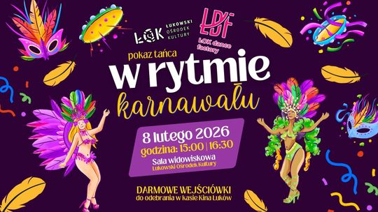 Koncert taneczny ŁDF „W rytmie karnawału”
