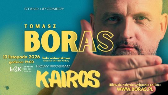 Tomasz Boras wraca z nowym programem "Kairos"