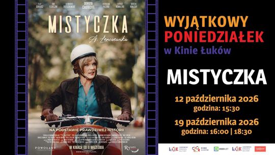 Wyjątkowy poniedziałek w Kinie Łuków: Mistyczka