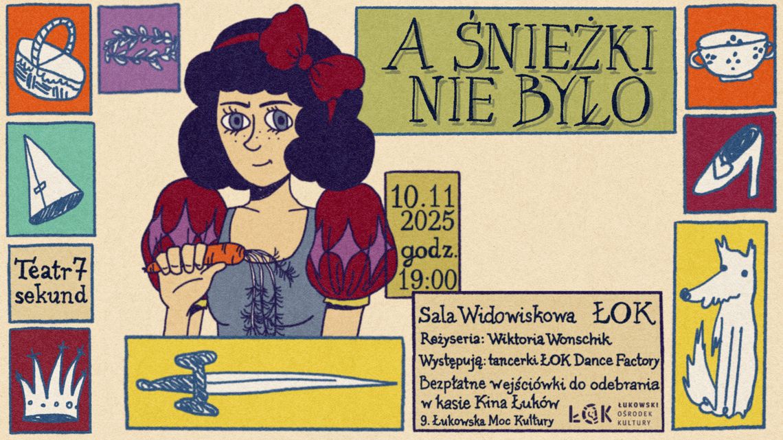 9. ŁMK: Spektakl Teatru 7 sekund "A Śnieżki nie było"