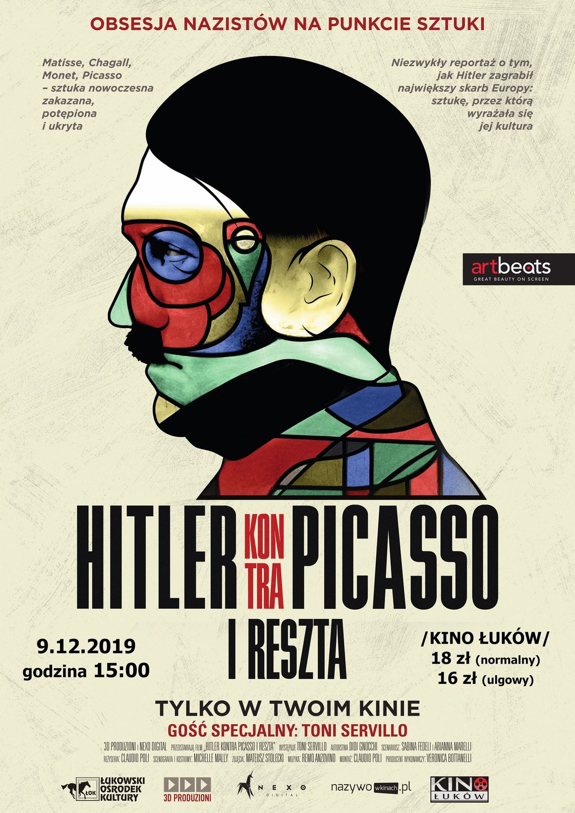 Film dokumentalny "Hitler kontra Picasso i reszta" z cyklu "Art Beats– Wielka Sztuka w Kinie"
