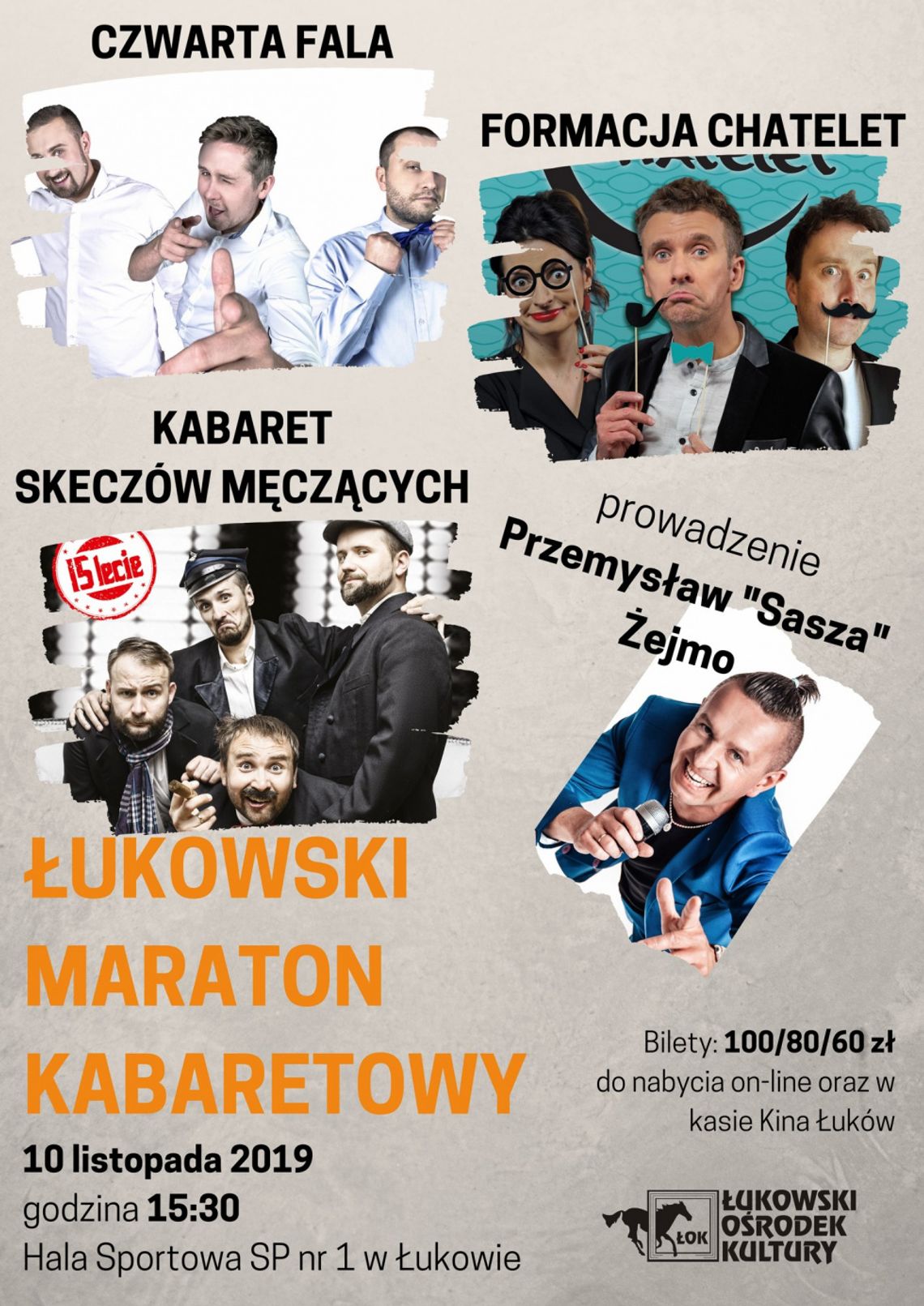 I Łukowski Maraton Kabaretowy