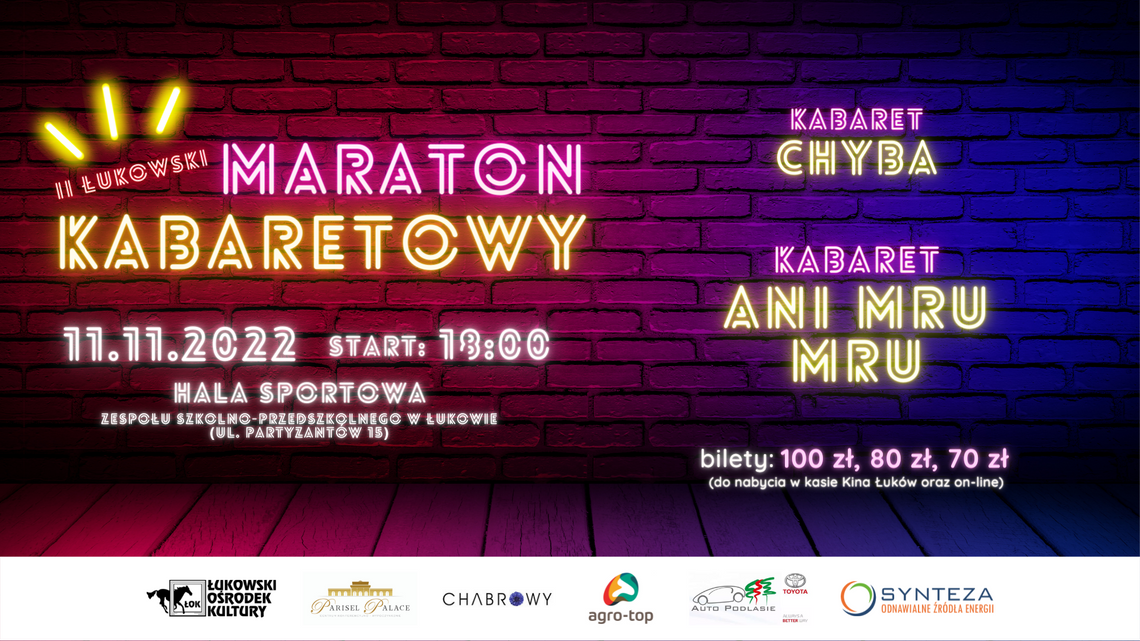 II Łukowski Maraton Kabaretowy