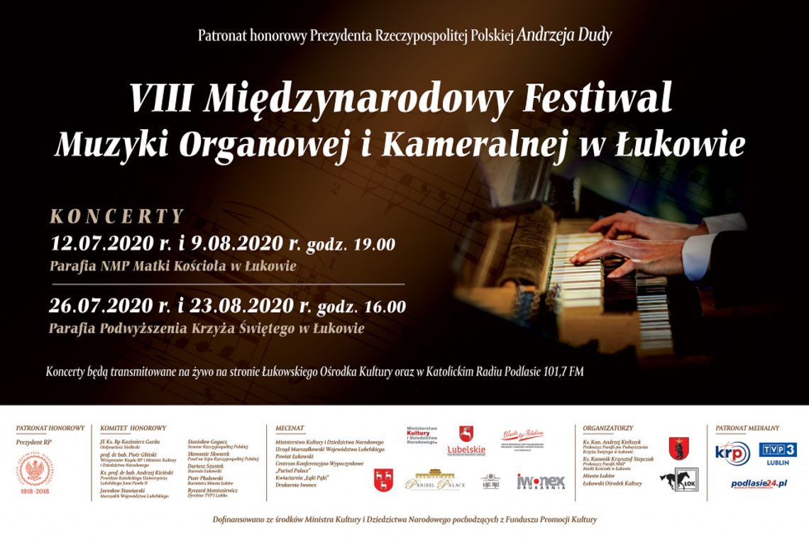 Jerzy Kukla, Angelika Podwojska - VIII Międzynarodowy Festiwal Muzyki Organowej i Kameralnej