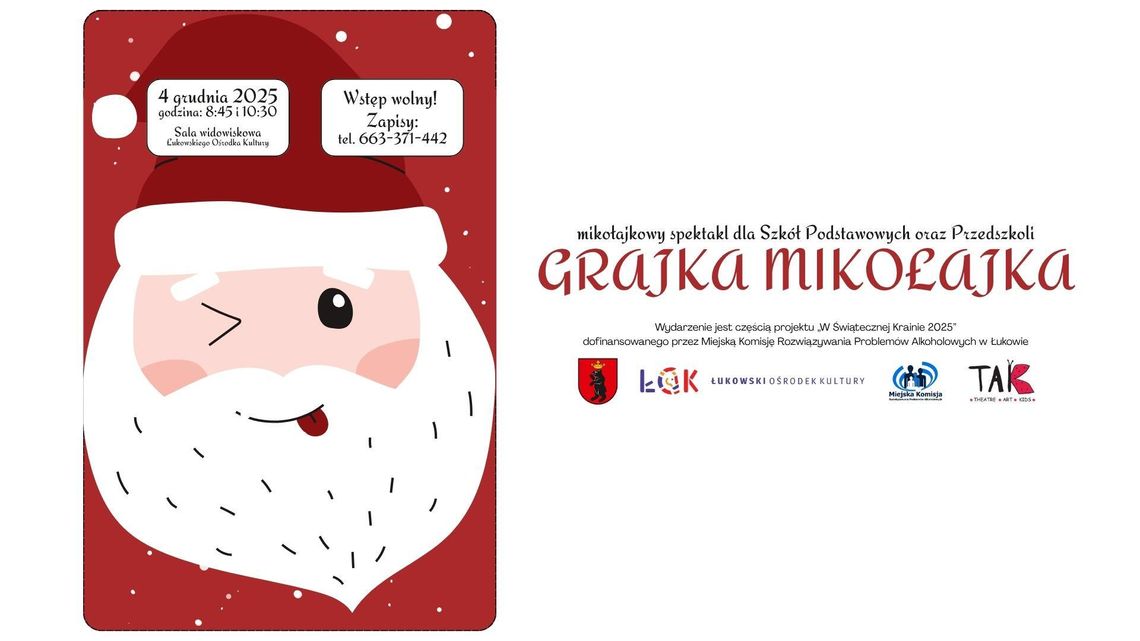 Spektakl teatralny „Grajka Mikołajka” dla grup zorganizowanych