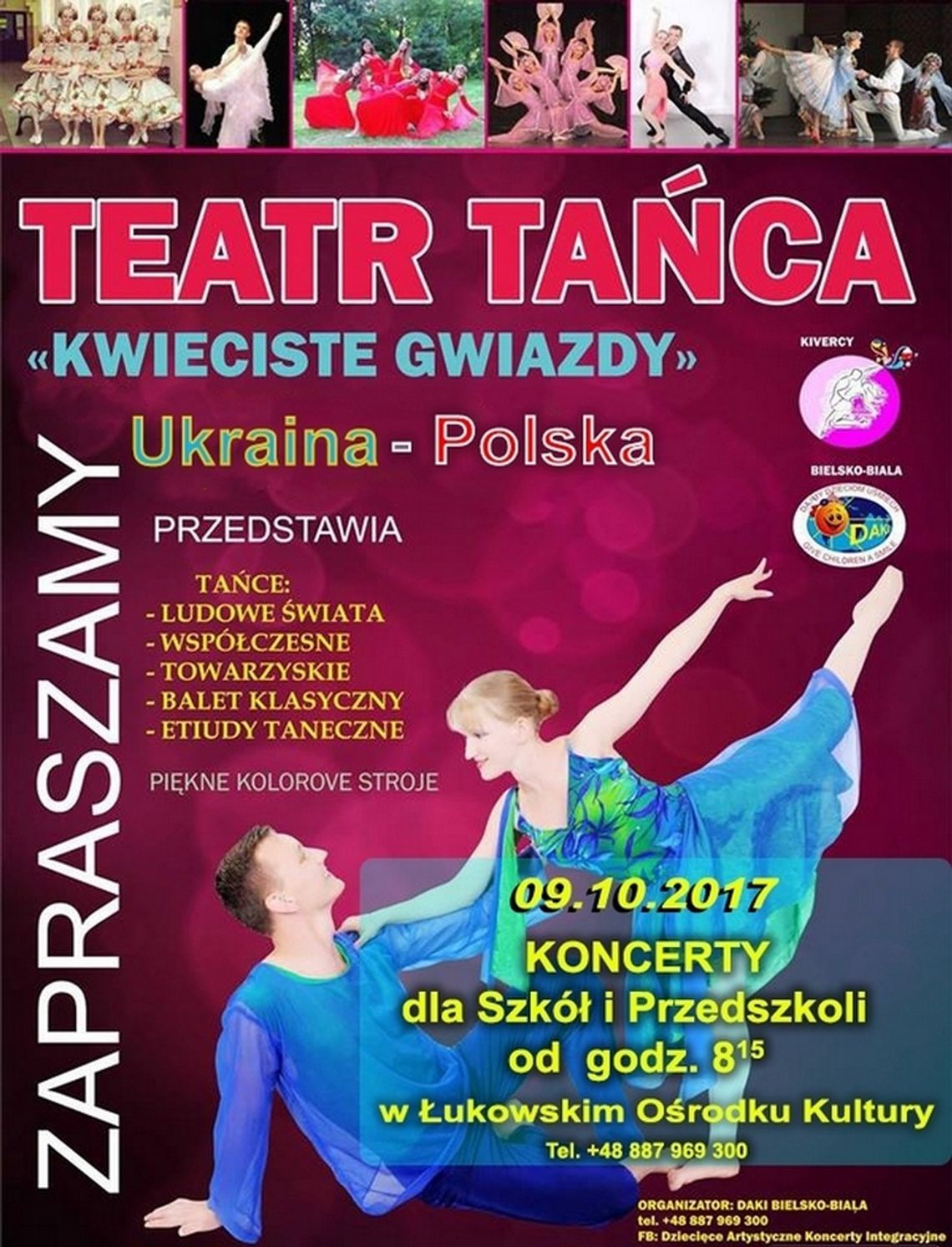 Teatru Tańca „Kwieciste Gwiazdy” z Ukrainy