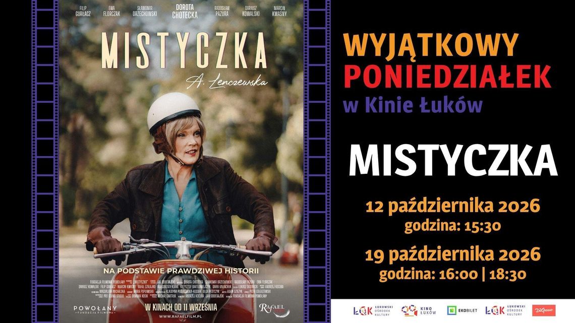 Wyjątkowy poniedziałek w Kinie Łuków: Mistyczka Wyjątkowy poniedziałek w Kinie Łuków: Mistyczka