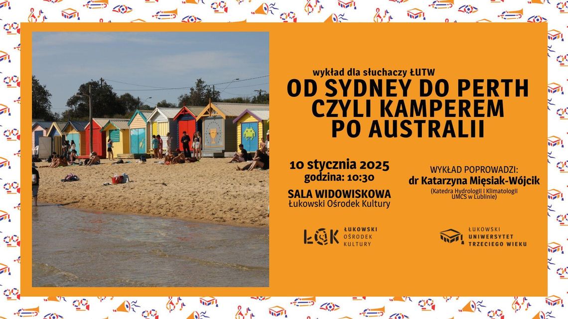 Wykład ŁUTW: Od Sydney do Perth czyli kamperem po Australii Wykład ŁUTW: Od Sydney do Perth czyli kamperem po Australii